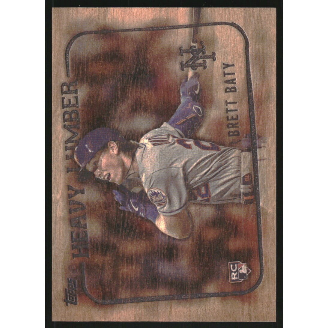2023 Topps Heavy Lumber #HL55 Brett Baty. rookie card picture