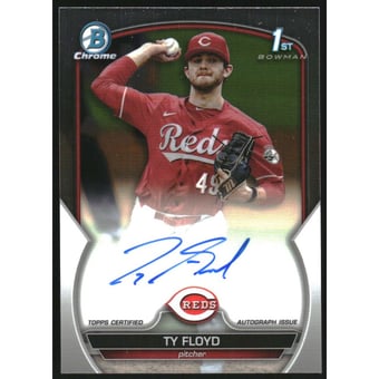 2023 Bowman Chrome Draft Autographs #CDATF Ty Floyd