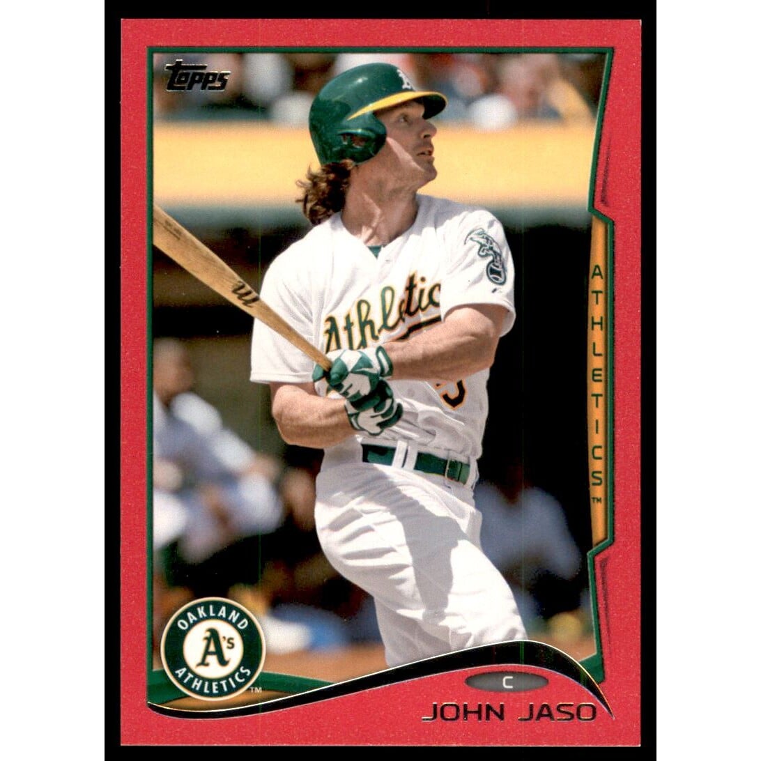 2014 Topps Pink #407 John Jaso. rookie card picture