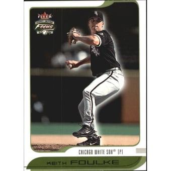 2002 Fleer Focus JE Jersey Parallel #37 Keith Foulke/29