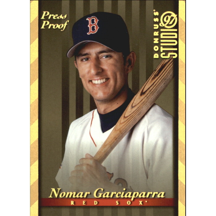 1997 Studio Gold Press Proofs #160 Nomar Garciaparra 1997 Studio Gold Press Proofs #160 Nomar Garciaparra
