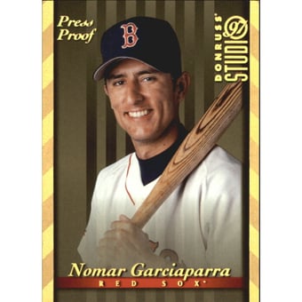 1997 Studio Gold Press Proofs #160 Nomar Garciaparra
