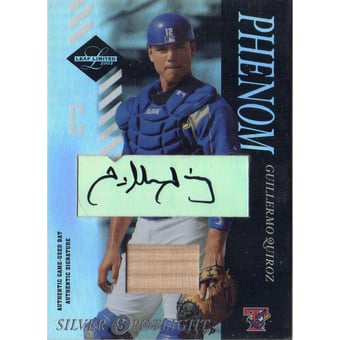 2003 Leaf Limited Silver Spotlight #188 G.Quiroz PH AU Bat