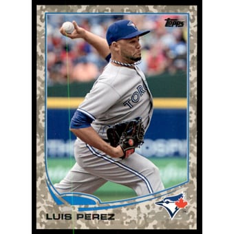 2013 Topps Camo #247 Luis Perez