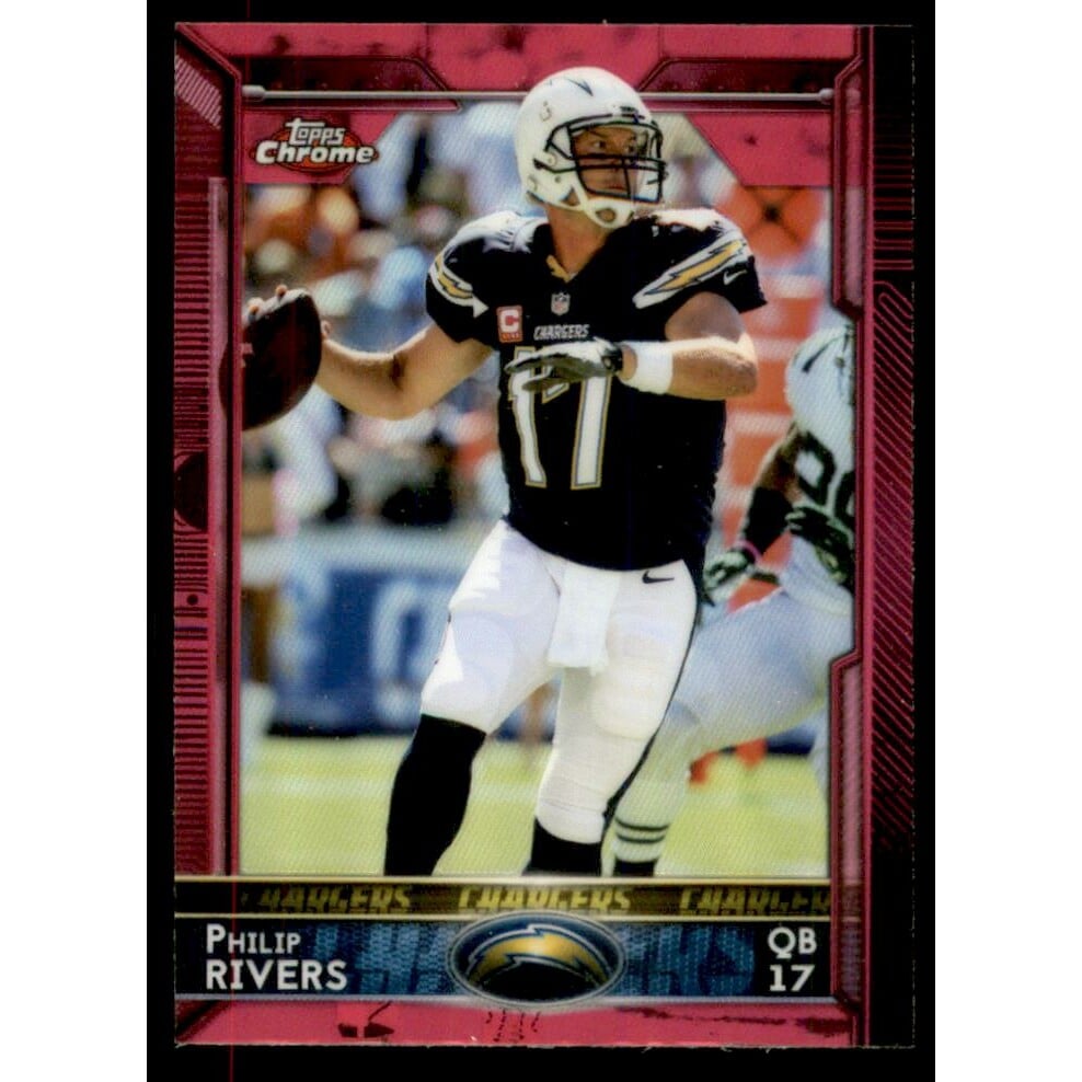 2015 Topps Chrome Mini Pink Refractors #36 Philip Rivers