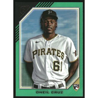 2022 Topps Gallery Green #135 Oneil Cruz
