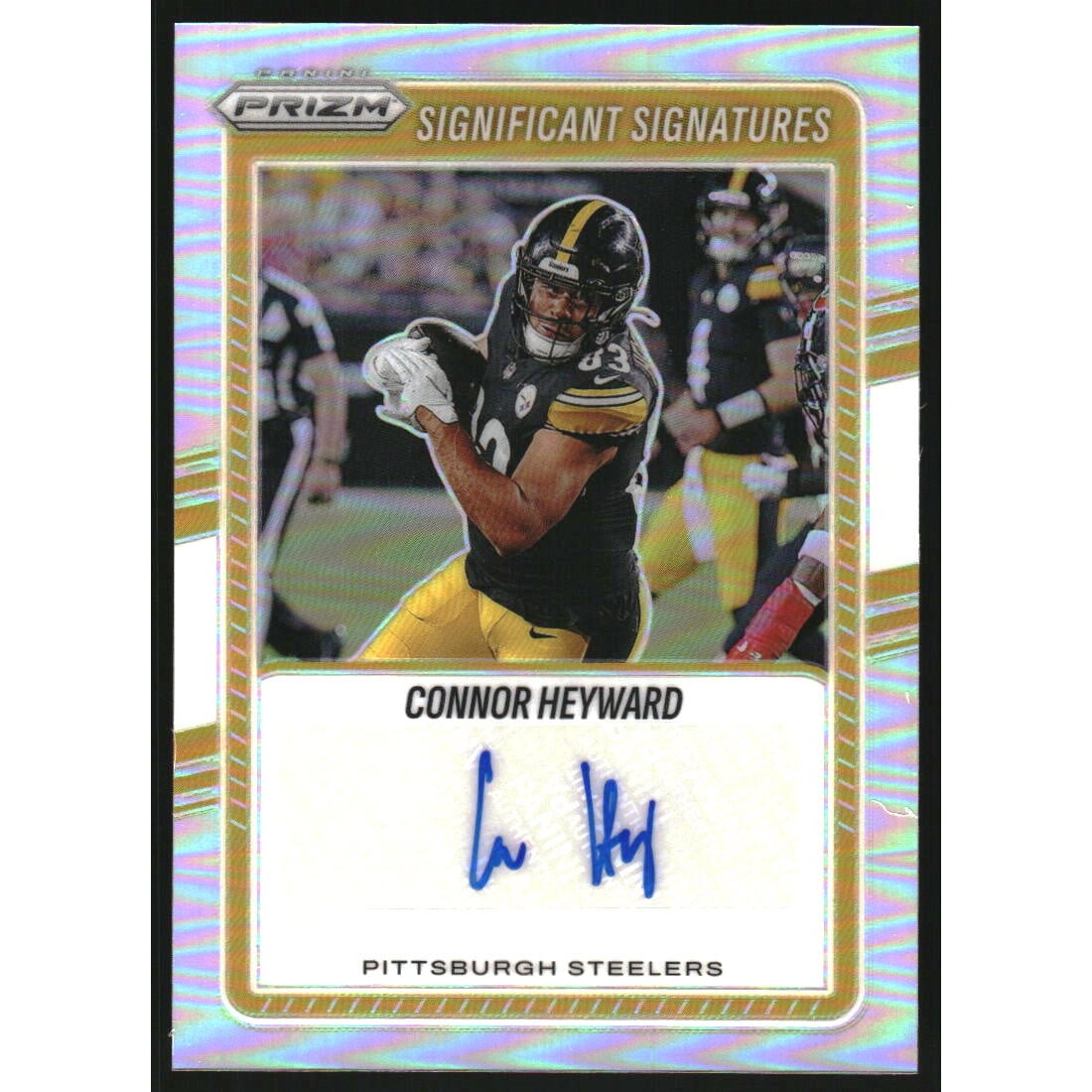 2025 Panini Prizm Significant Signatures #44 Connor Heyward. rookie card picture