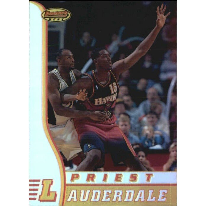 1996-97 Bowman's Best Refractors #R22 Priest Lauderdale. rookie card picture