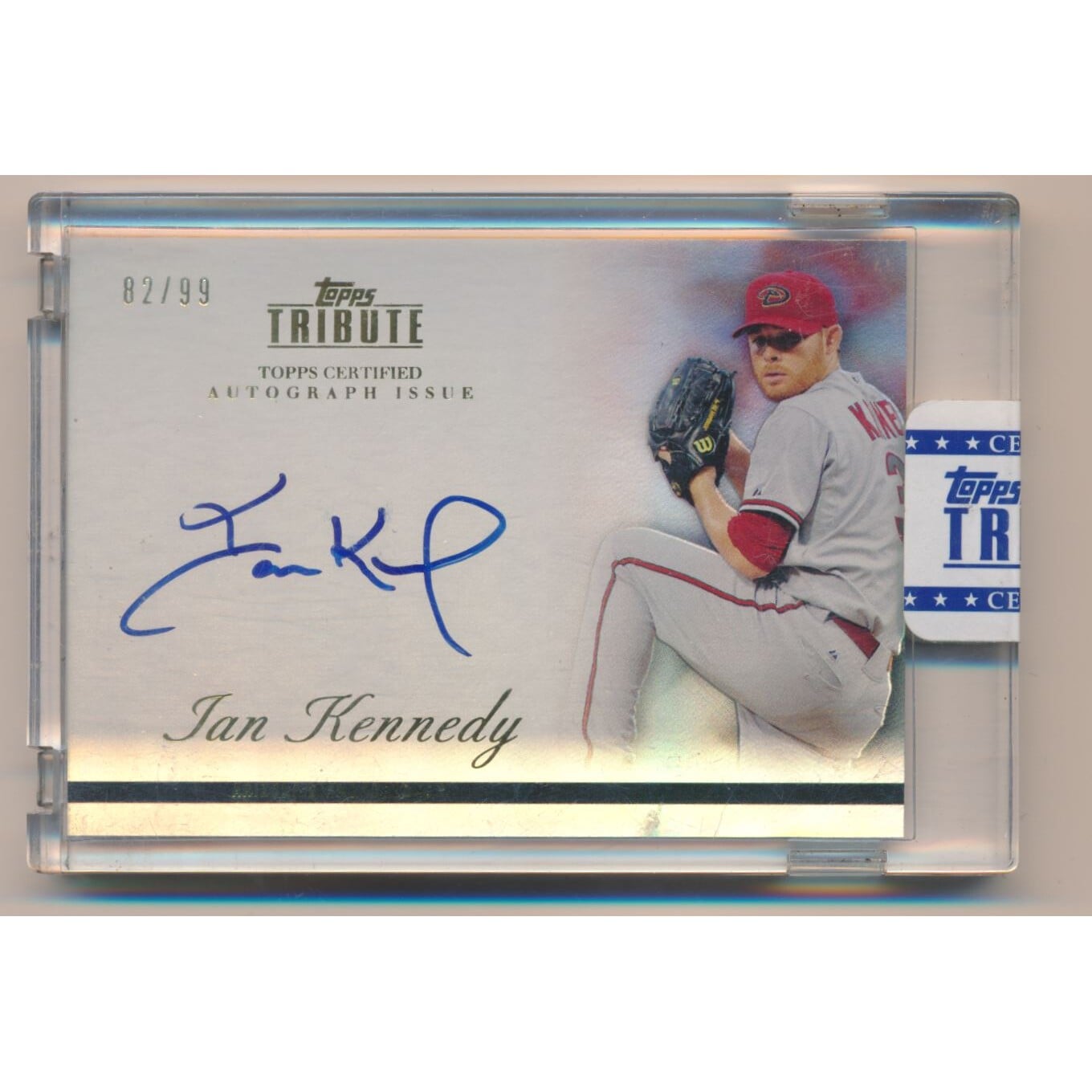 2012 Topps Tribute Autographs #IKE2 Ian Kennedy. rookie card picture