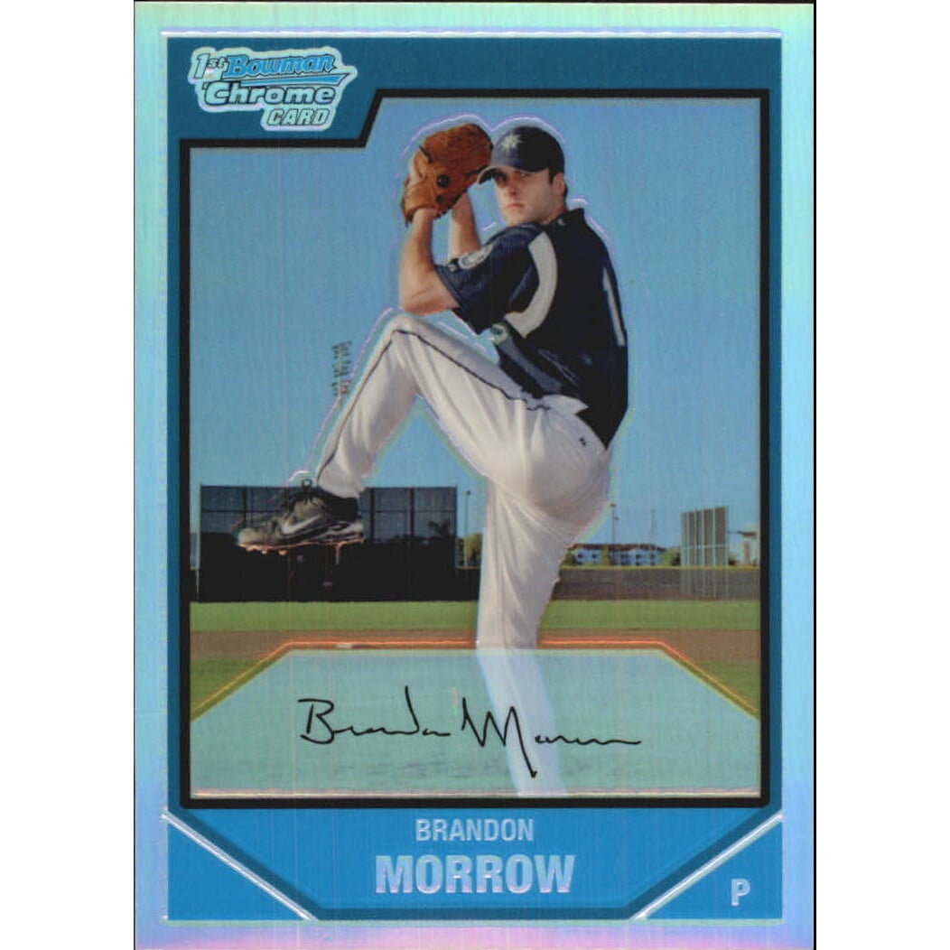 2007 Bowman Chrome Prospects Refractors #BC17 Brandon Morrow. rookie card picture
