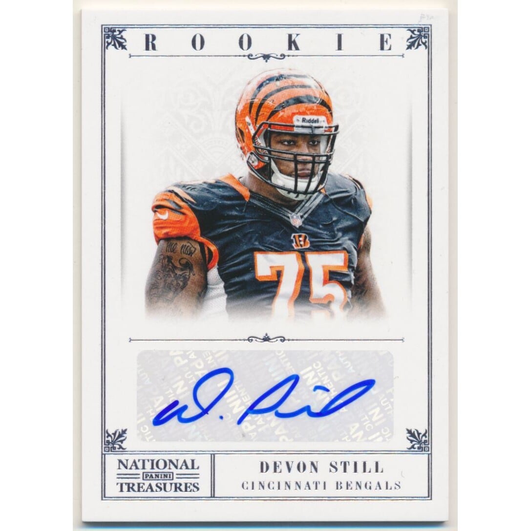2012 Panini National Treasures #230 Devon Still AU RC. rookie card picture