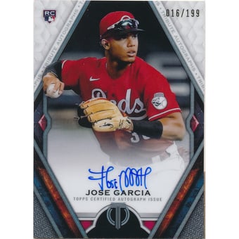 2021 Topps Tribute Autographs #TAJG Jose Garcia