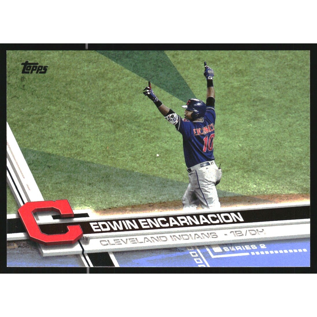 2017 Topps Father’s Day Blue #630 Edwin Encarnacion