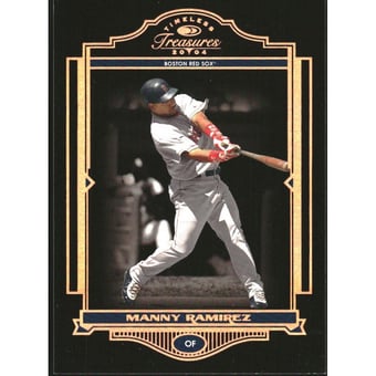 2004 Timeless Treasures Bronze #5 Manny Ramirez