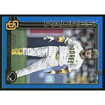 2025 Topps Blue Rainbow Foil #393 Luis Arraez