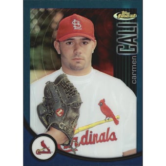 2001 Finest Refractors #116 Carmen Cali PROS