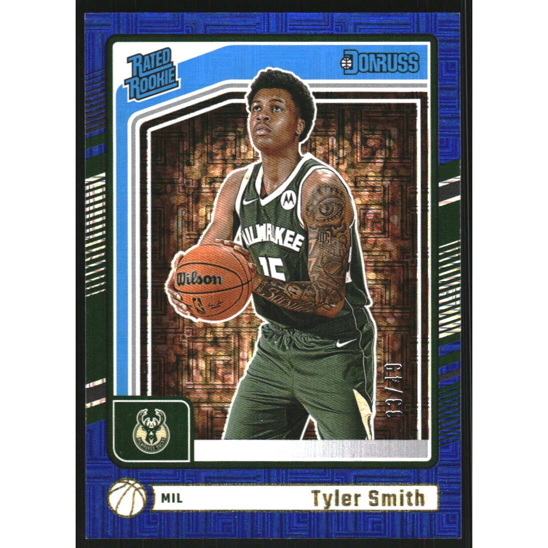 2024-25 Donruss Choice Blue #212 Tyler Smith RR. rookie card picture