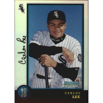 1998 Bowman Chrome Refractors #428 Carlos Lee