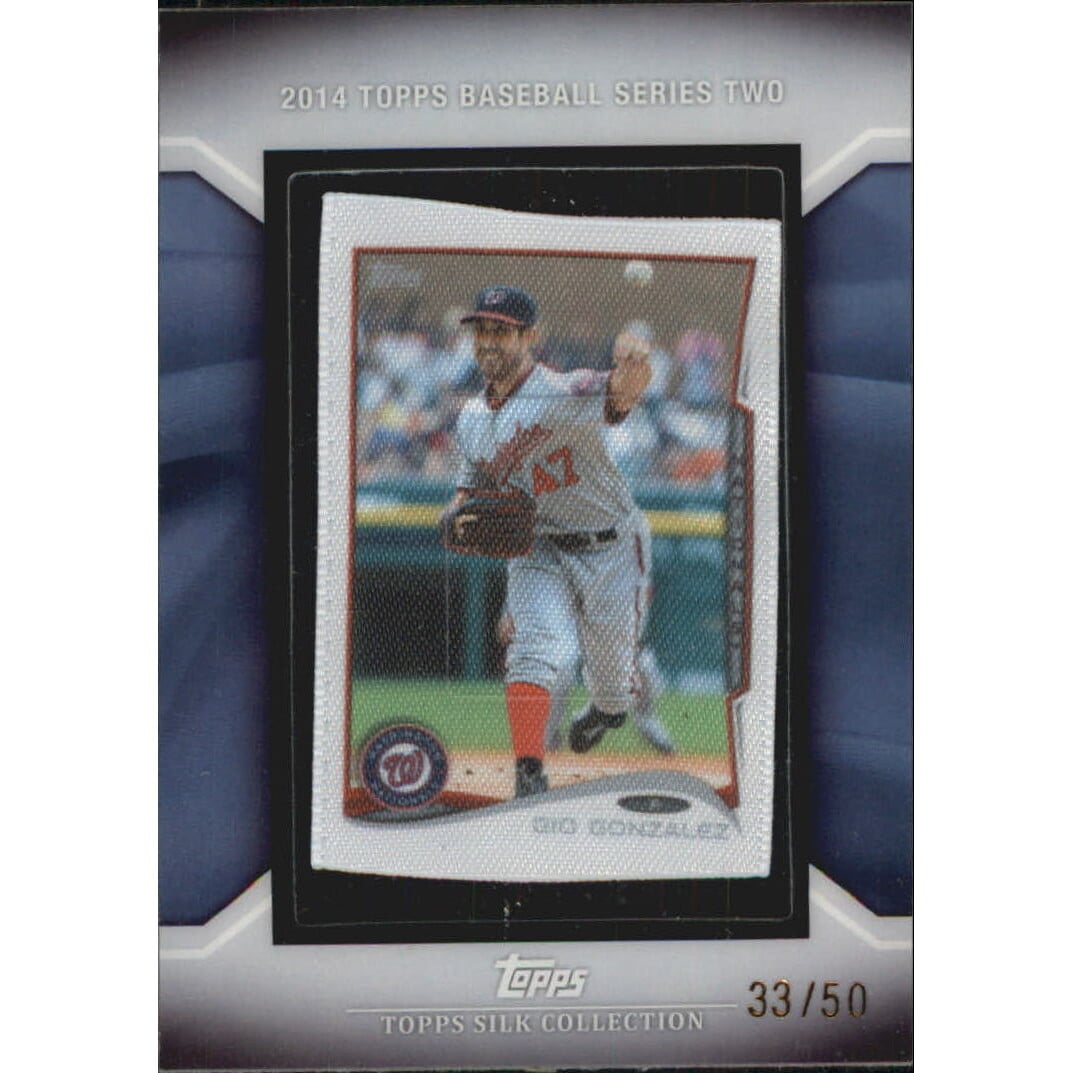 2014 Topps Silk Collection #59 Gio Gonzalez S2. rookie card picture