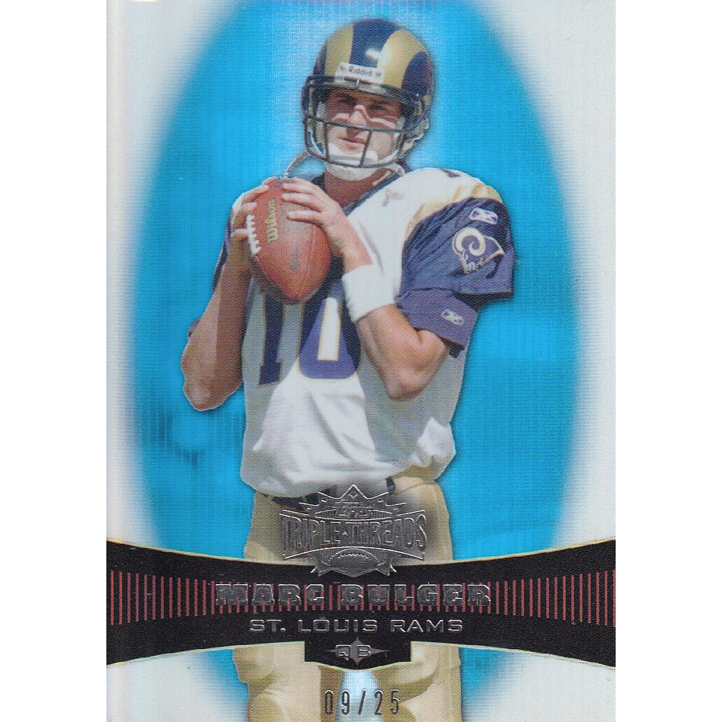 2006 Topps Triple Threads Sapphire #80 Marc Bulger. rookie card picture