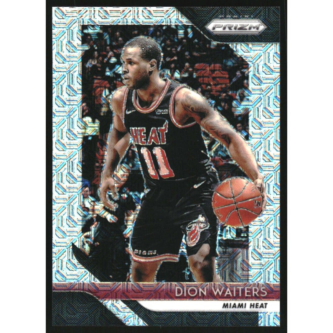 2018-19 Panini Prizm Prizms Mojo #166 Dion Waiters. rookie card picture