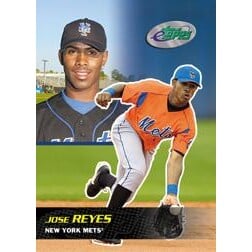 2003 eTopps #110 Jose Reyes/5000. rookie card picture