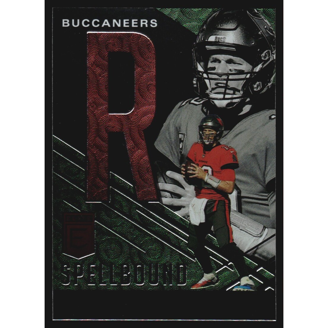 2021 Elite Spellbound Green #2 Tom Brady 2021 Elite Spellbound Green #2 Tom Brady