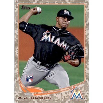 2013 Topps Camo #175 A.J. Ramos