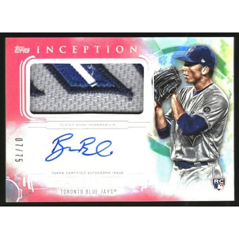 2019 Topps Inception Patch Autographs Magenta #IAPRB Ryan Borucki