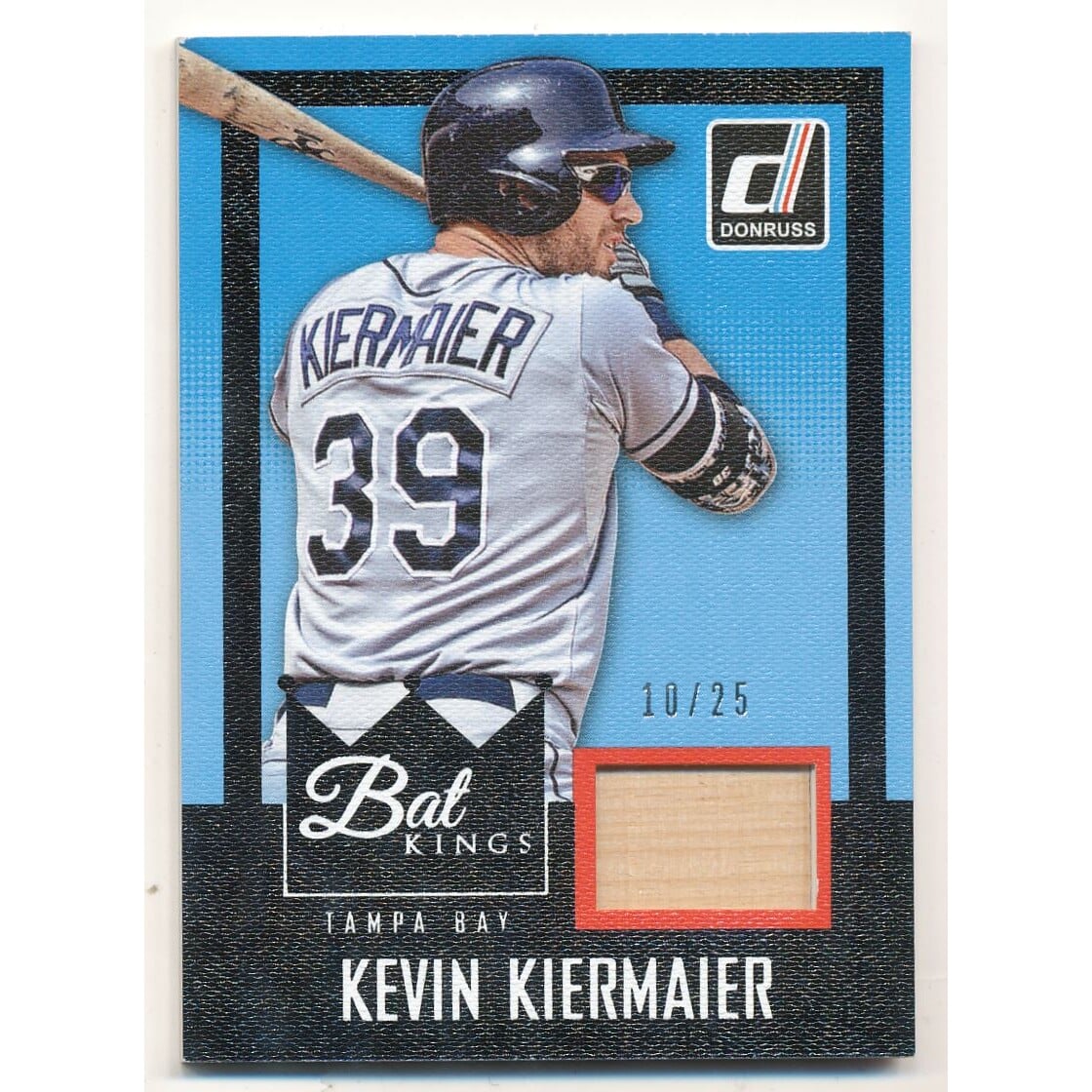 2016 Donruss Bat Kings Studio Series #BKKK Kevin Kiermaier/25. rookie card picture