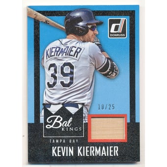 2016 Donruss Bat Kings Studio Series #BKKK Kevin Kiermaier/25