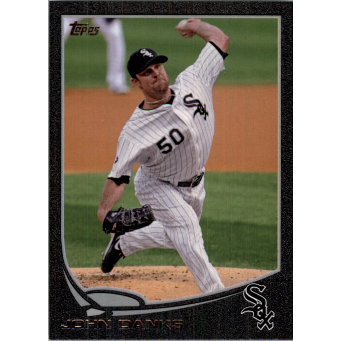 2013 Topps Black #150 John Danks. rookie card picture
