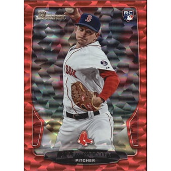 2013 Bowman Draft Red Ice #34 Allen Webster