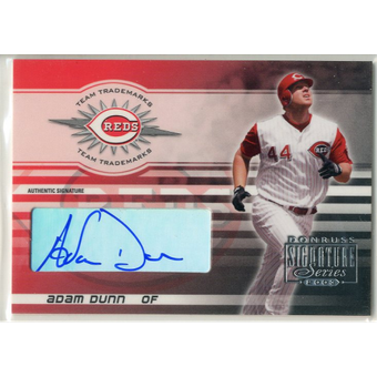 2003 Donruss Signature Team Trademarks Autographs #1 Adam Dunn/50