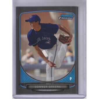 2013 Bowman Chrome Draft Draft Picks Black Refractors #BDPP64 Conner Greene