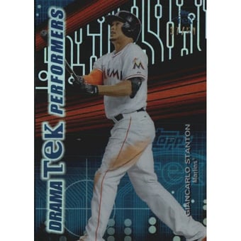 2015 Topps High Tek DramaTEK Performers #DTPGS Giancarlo Stanton
