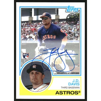 2018 Topps '83 Topps Autographs #83AJD J.D. Davis
