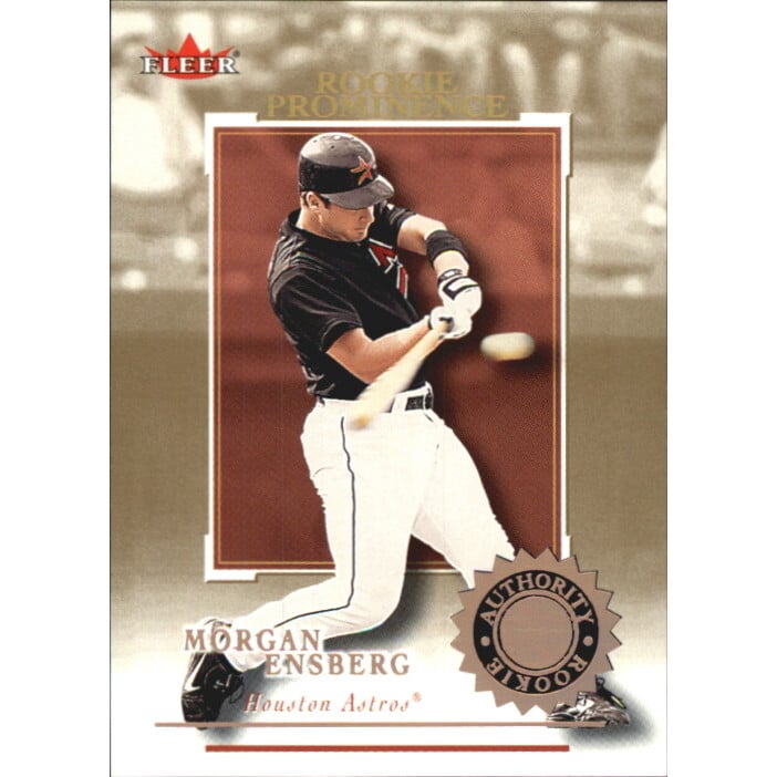 2001 Fleer Authority Prominence 125/75 #126 Morgan Ensberg. rookie card picture