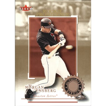 2001 Fleer Authority Prominence 125/75 #126 Morgan Ensberg