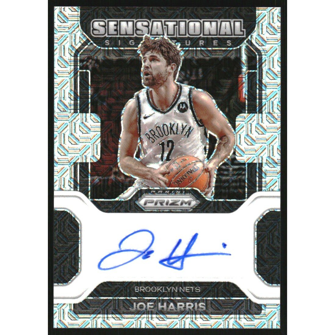 2021-22 Panini Prizm Sensational Signatures Prizms Mojo #49 Joe Harris. rookie card picture