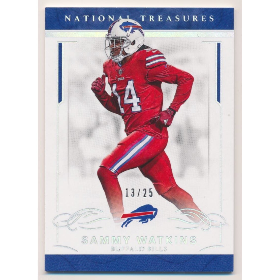 2016 Panini National Treasures Holo Silver #12 Sammy Watkins. rookie card picture