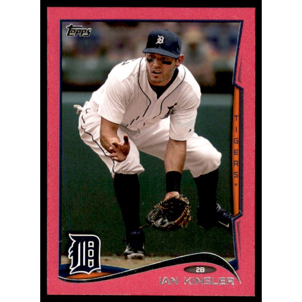 2014 Topps Mini Pink #534 Ian Kinsler. rookie card picture