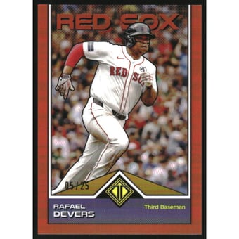 2024 Topps Transcendent Orange Refractors #60 Rafael Devers