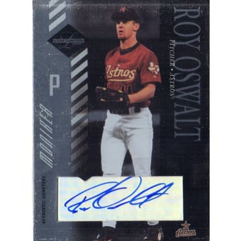 2003 Leaf Limited Moniker #74 Roy Oswalt A/10