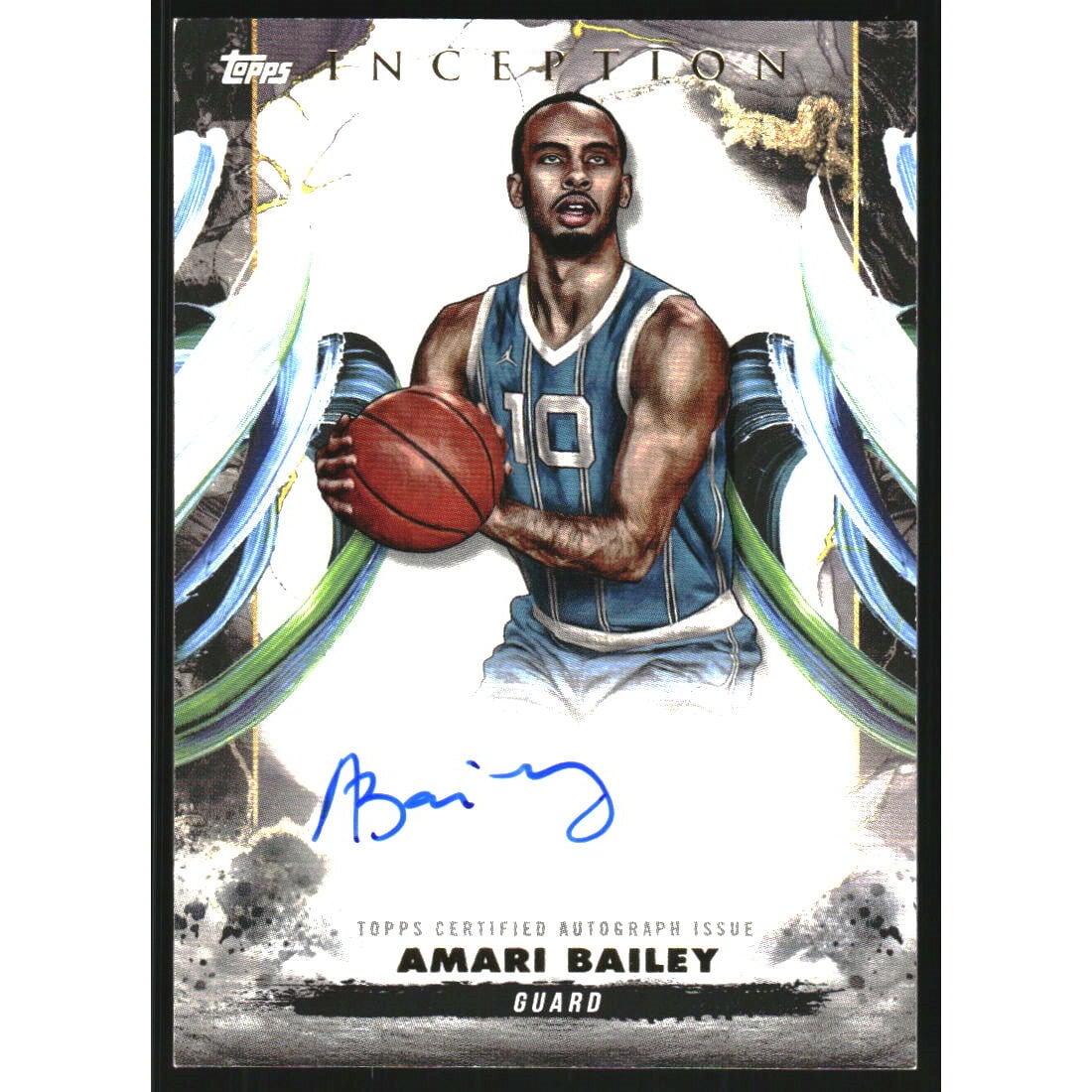 2024-25 Topps Inception Autographs #ACAB Amari Bailey. rookie card picture