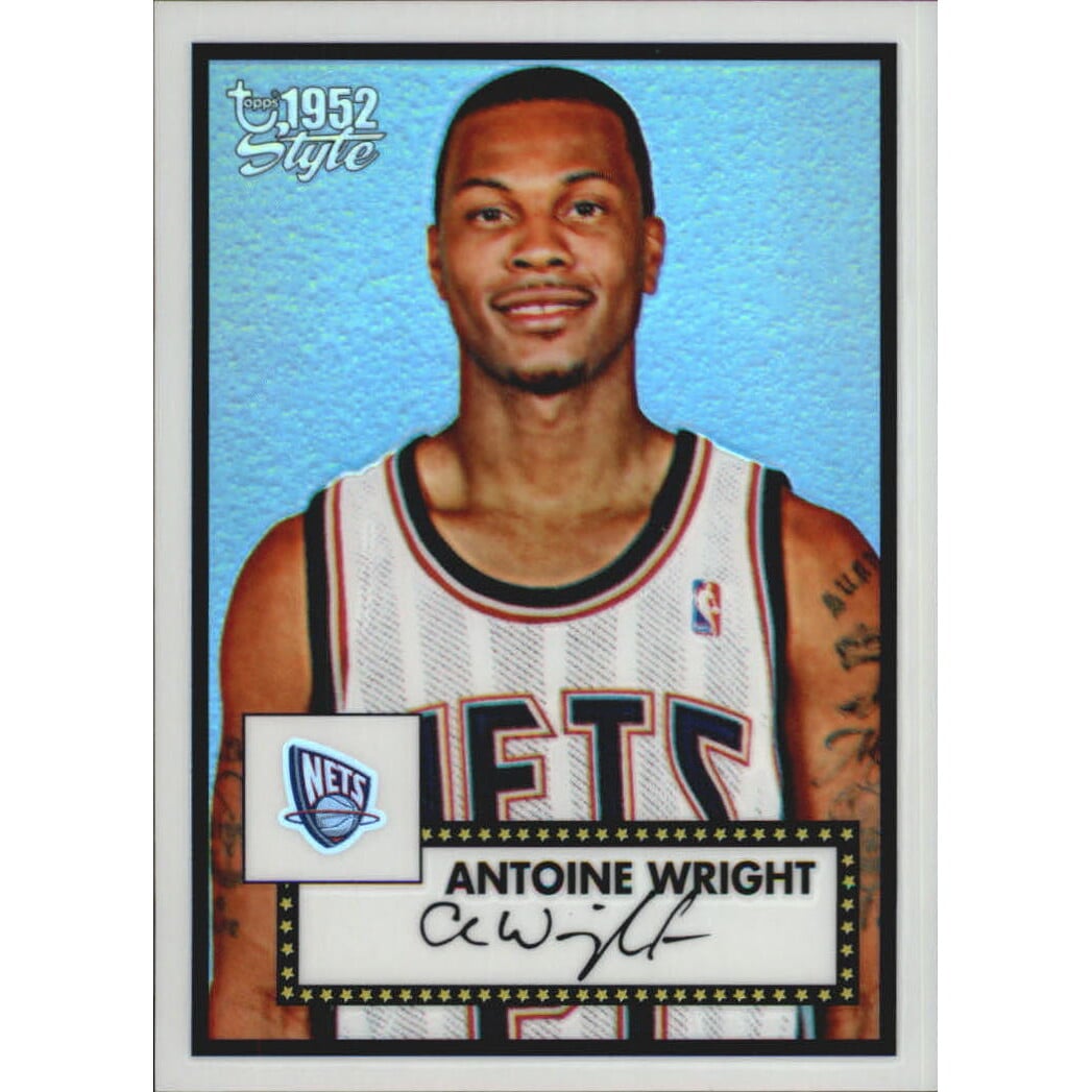 2005-06 Topps Style Chrome Refractors #142 Antoine Wright. rookie card picture