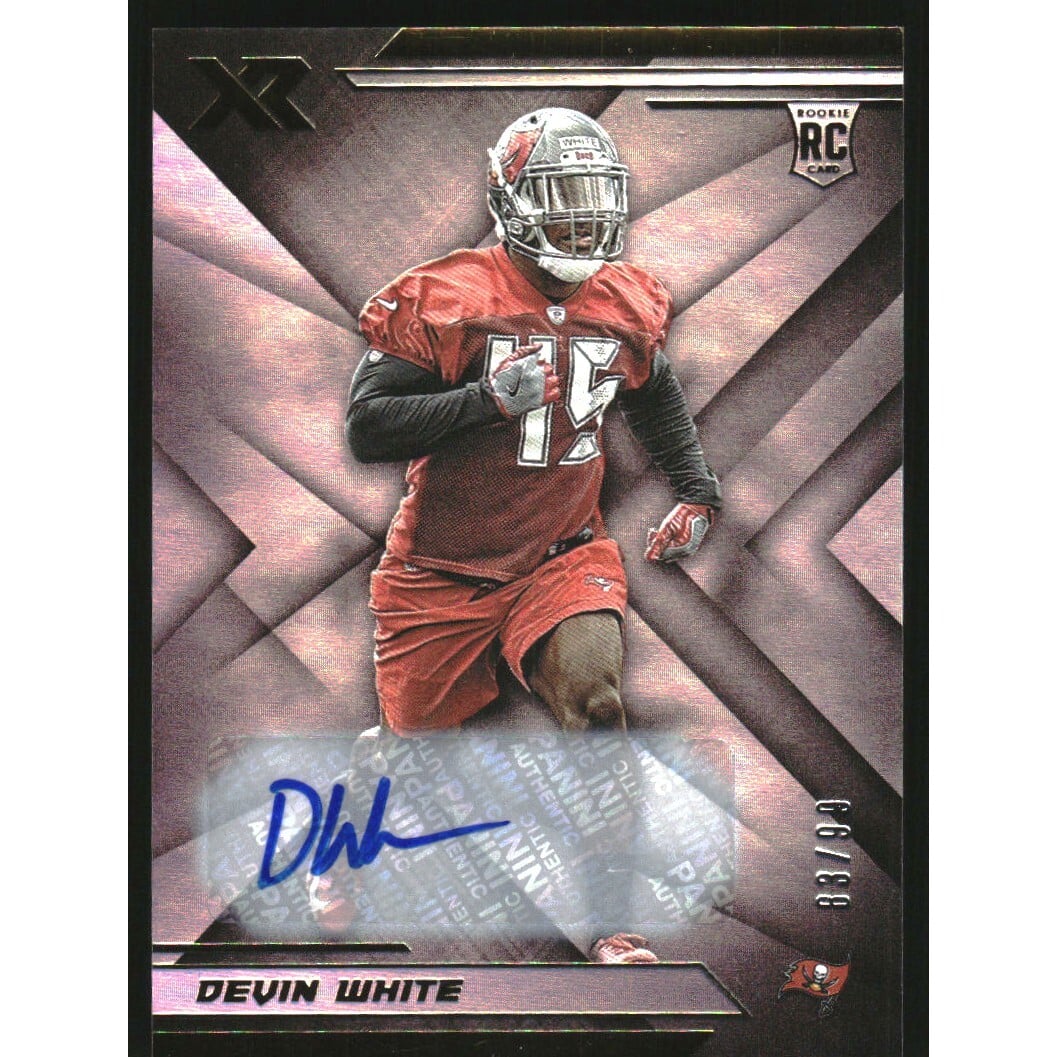 2019 Panini XR Autographs #150 Devin White/99. rookie card picture