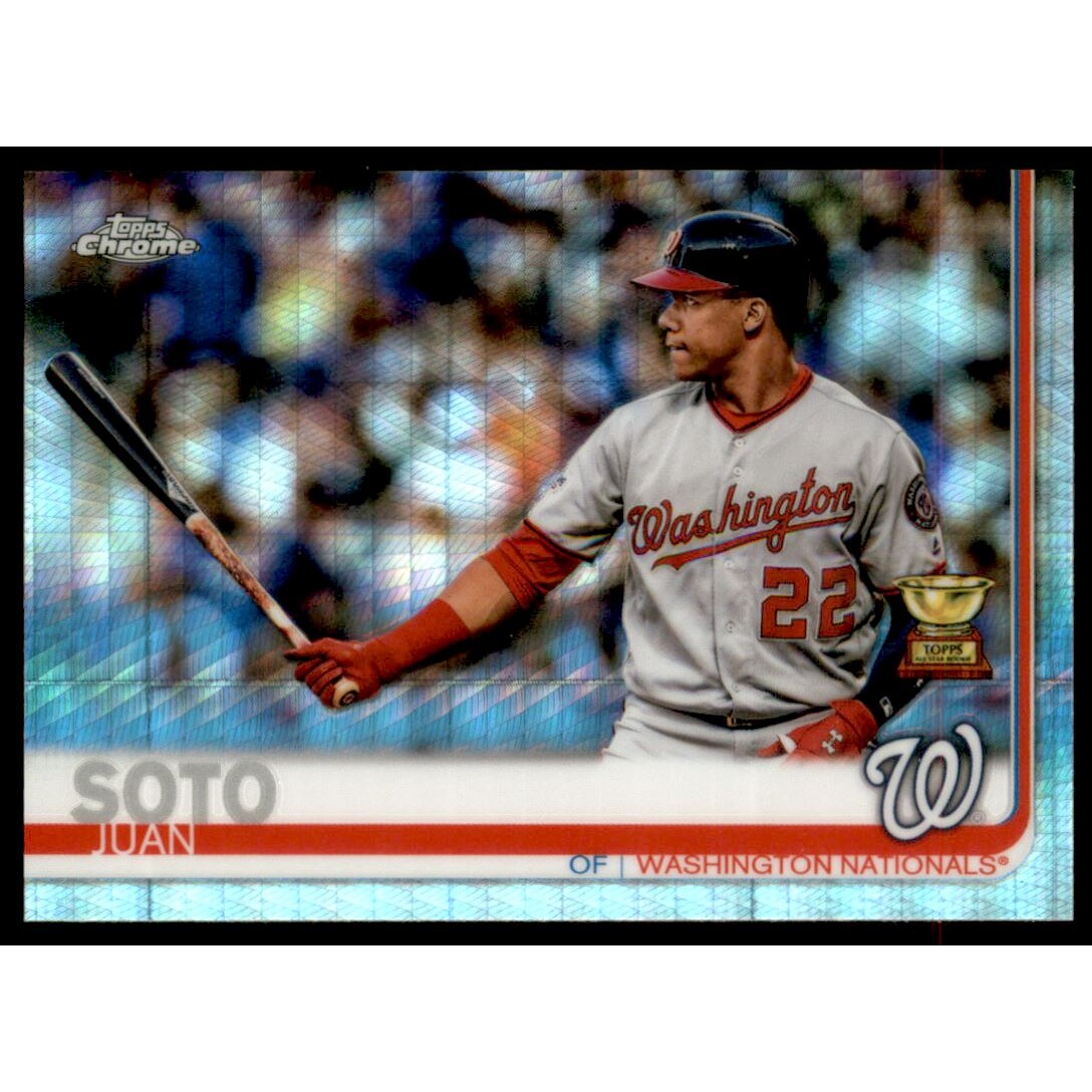 2019 Topps Chrome Prism Refractors #155 Juan Soto