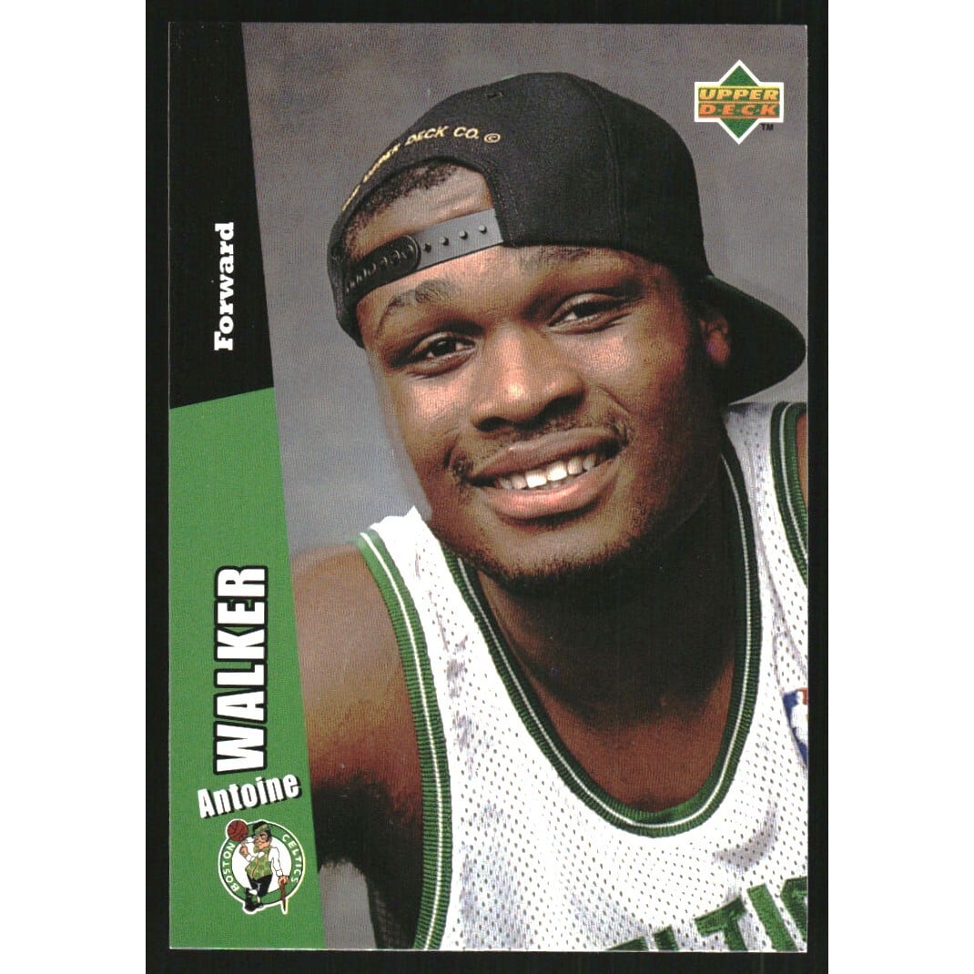1996-97 Upper Deck Folz Minis #8 Antoine Walker. rookie card picture