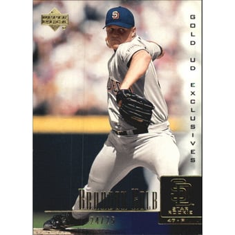 2001 Upper Deck Exclusives Gold #10 Brandon Kolb SR